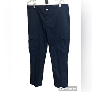 NWT Dickies Blue Industrial Cargo Pants Sz 36 X 30